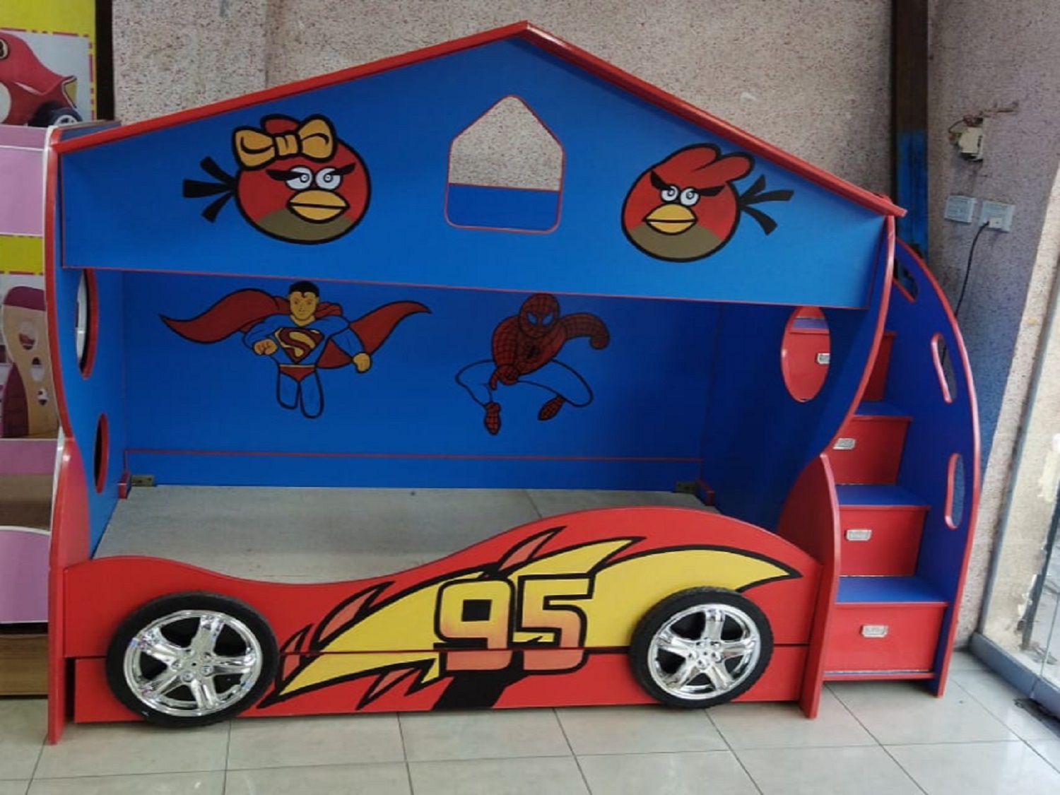 Car&Hut Design Bunk Bed