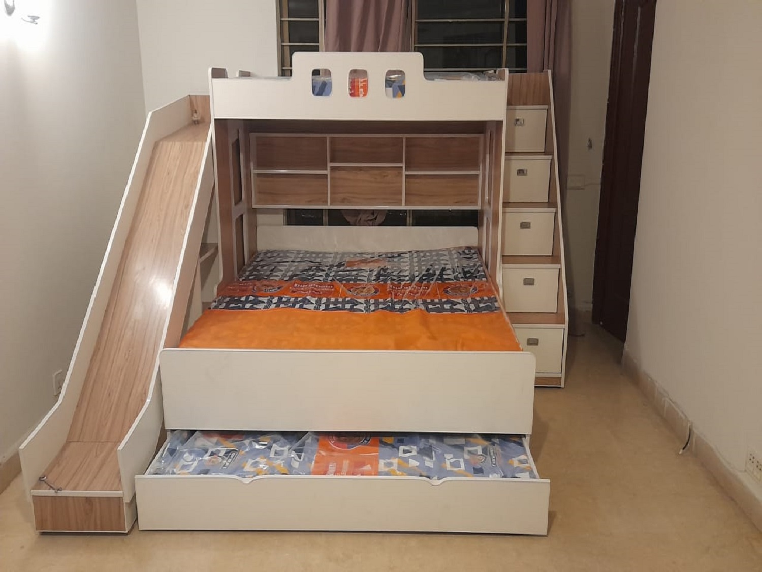 King Size Bunk Bed With Slide
