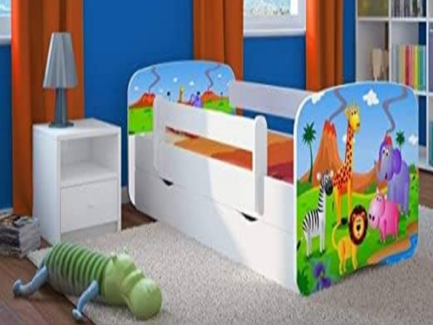 Zoo Themed Single Bed