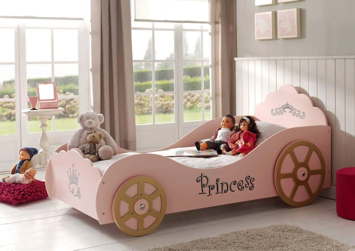 Princess Car Bed for Girls